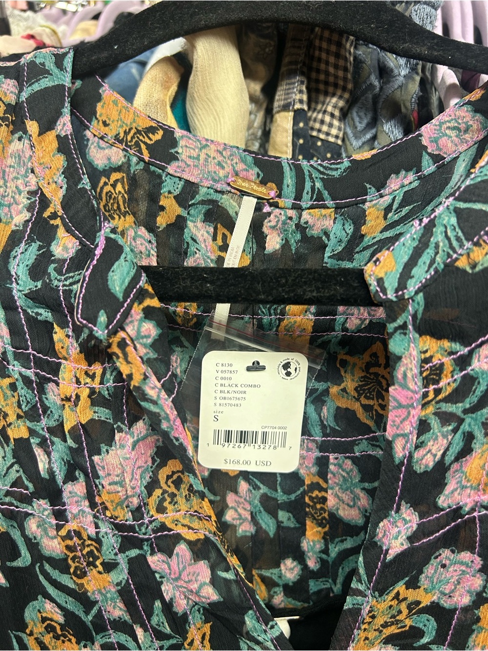 NWT Free People See It Through Maxi Dress - Picture 6 of 8